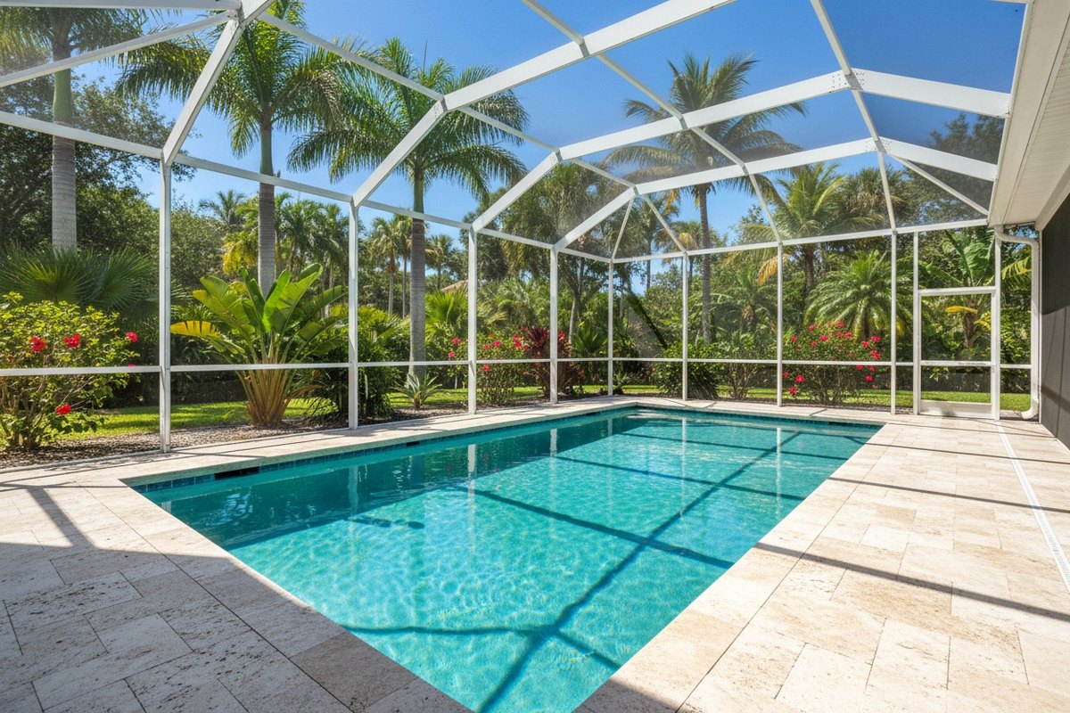 After pool service